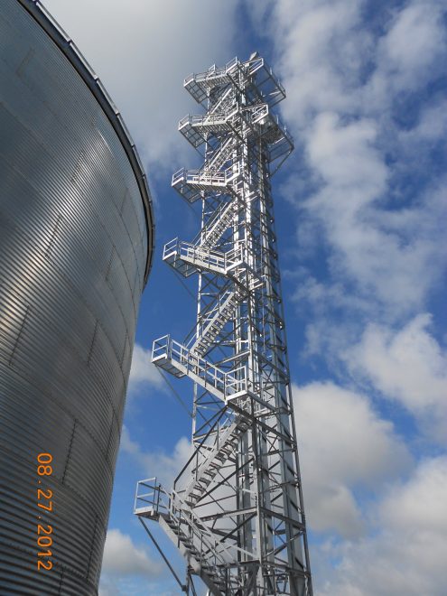 Switchback Tower Stairs